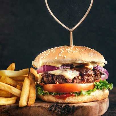 Hamburguer Terra e Mar